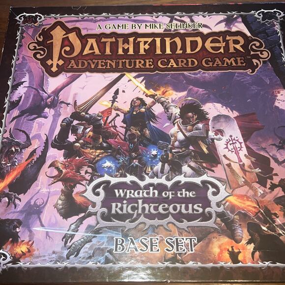 Pathfinder: Rise of the Runelords & Wrath of the Righteous + 1 Adventure decks - Picture 1 of 9